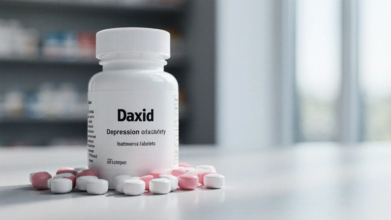 Comparatif Daxid (Sertraline) et alternatives antidépresseurs