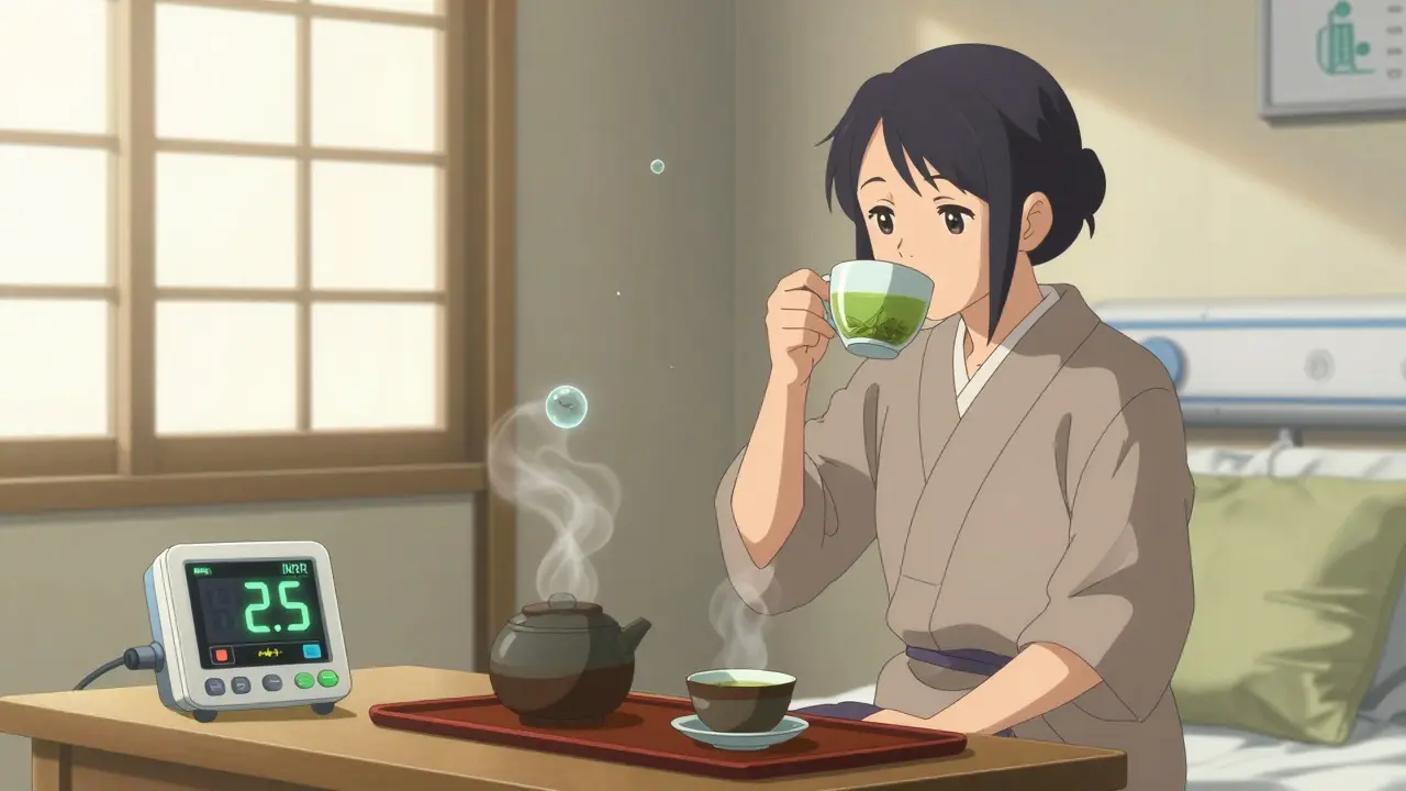 Thé vert et warfarine : comment cela affecte la coagulation sanguine et l'INR