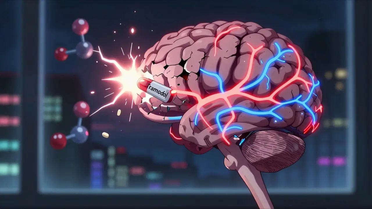 Troubles épileptiques et tramadol : risque accru de convulsions par baisse du seuil d'excitabilité