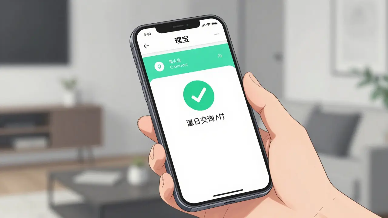 Main tenant un smartphone affichant une prescription médicale validée en ligne.