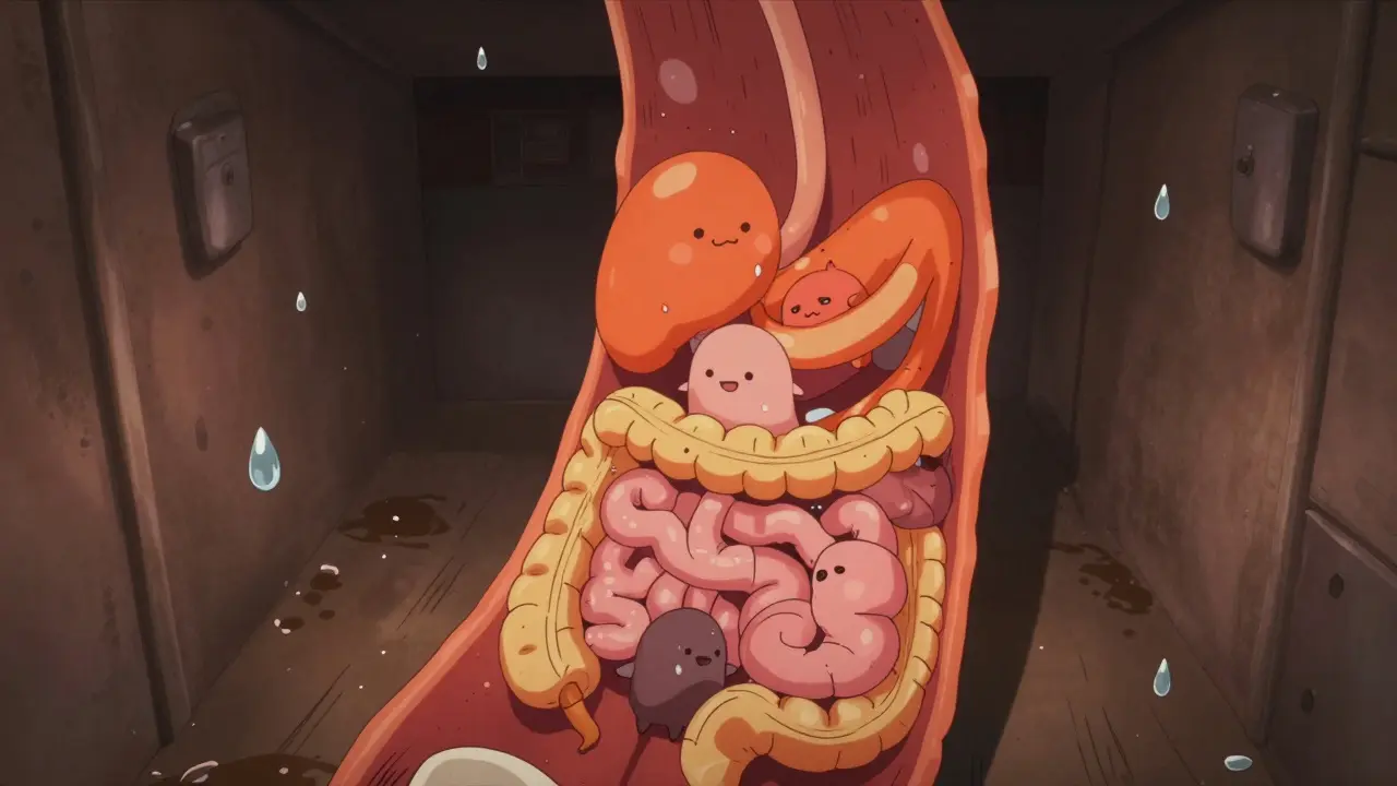 Visualisation du ralentissement intestinal par les opioïdes